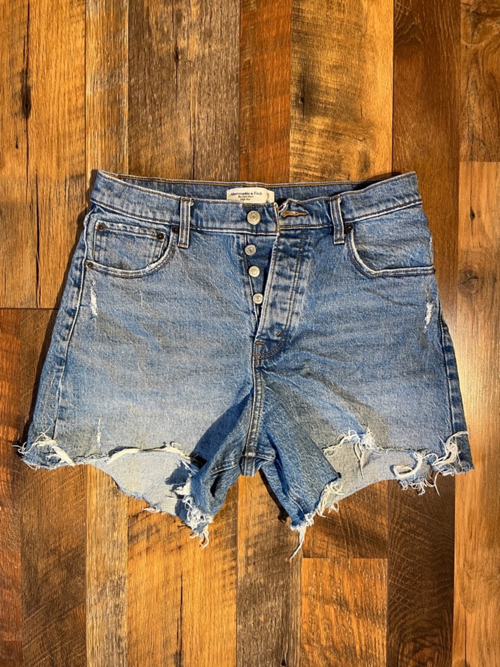 Abercrombie & Fitch The Dad Short High Rise - Women’s 28/6